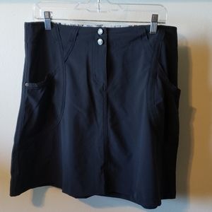 EXOFFICIO - Black Skirt - Size 10